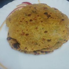 A picture of Dudhi Thepla.