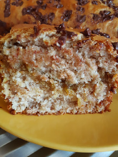 Foto di Banana bread con cuore al pistacchio 💚