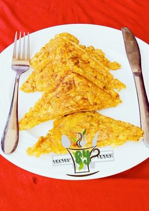 A picture of Toasted yam.