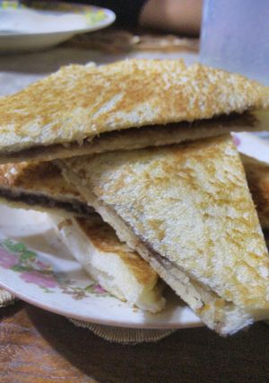 Foto resep Roti bakar teflon simple
