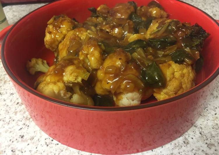 Recipe of Any-night-of-the-week My Sweet and flavourable Cauliflower 😀