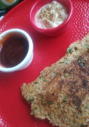 ওটস চিলা(oats chilla recipe in Bengali) রেসিপির প্রধান ছবি