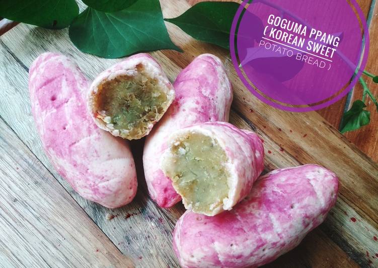 Langkah Mudah untuk Menyiapkan Goguma Ppang (Korean Sweet Potato Bread) Anti Gagal