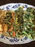 California Farm Tempura Flowers, Blossoms, Sprouts & Salmon