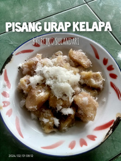 Foto resep 22✓ Pisang urap KELAPA