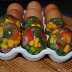 A picture of EasterBake Jelly eggs.