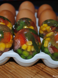 A picture of EasterBake Jelly eggs.