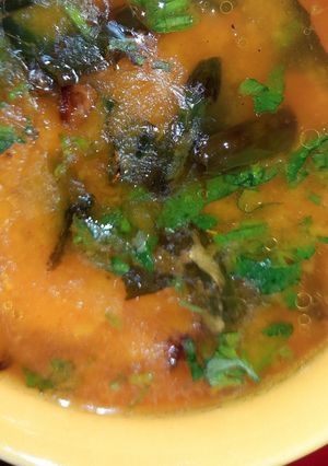 A picture of Toor Daal tadka.