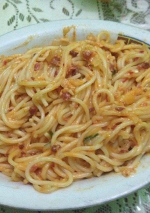 Foto resep Spaghetti ala latisha's family