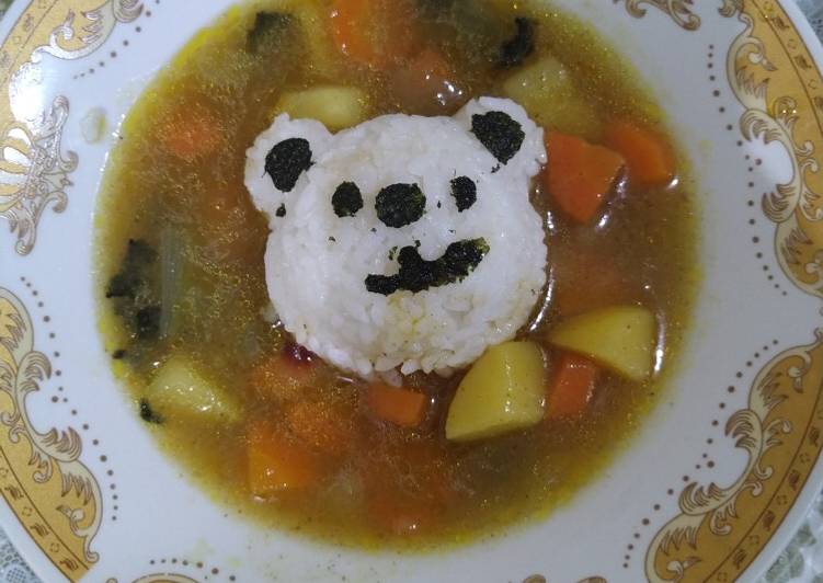 Resep: Untuk Mencoba Di RumahSimple Japanese curry / Kare Jepang / kari ala jepang 🍛
