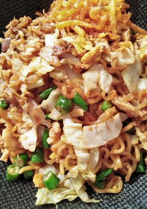 Foto resep Mie goreng GET Cirebon + kentang mustofa