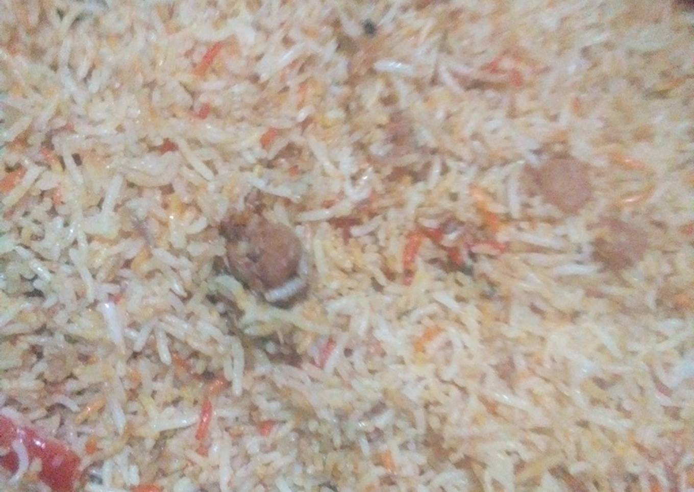 Biryani shrimp