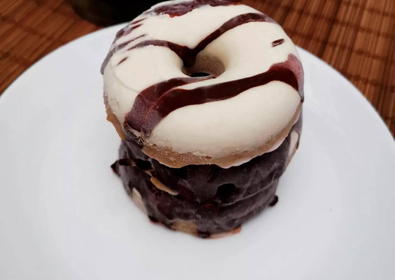 Donuts helados de plátano 🍩