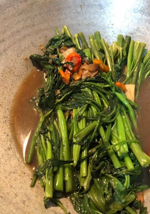 Foto resep Cah Kangkung Terasi