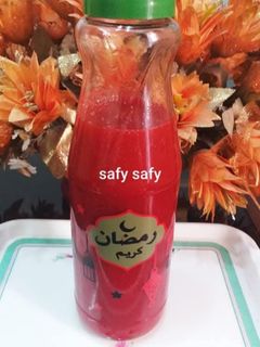 صورة لوصفة شربات الفراولة(عصاير رمضان)