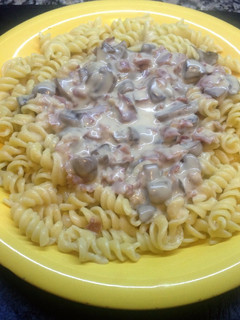 Una foto de Salsa Caruso con salsa de soja