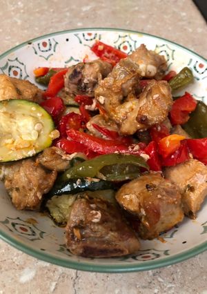 Foto principal de Costillas al horno con verduras