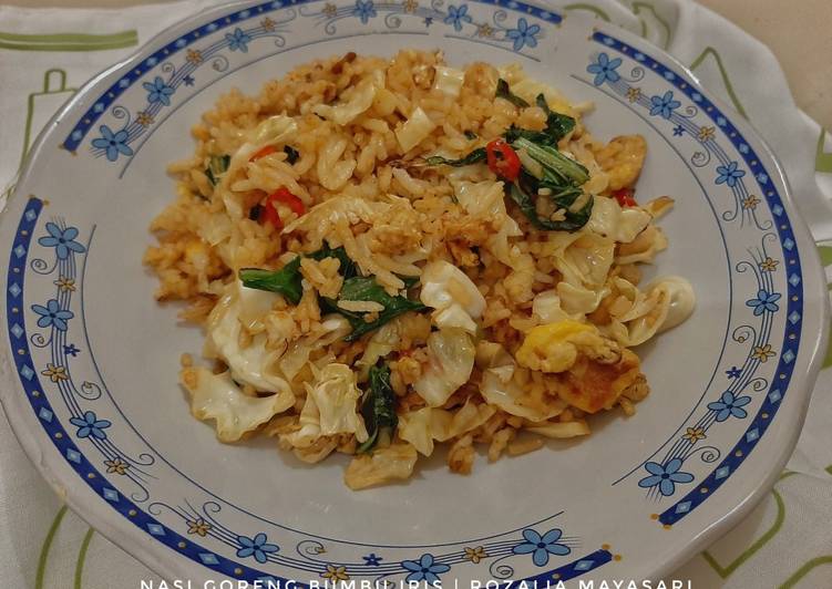 makanan Nasi Goreng Bumbu Iris Anti Gagal