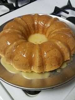A picture of Glazed Poppy Seed Cake.