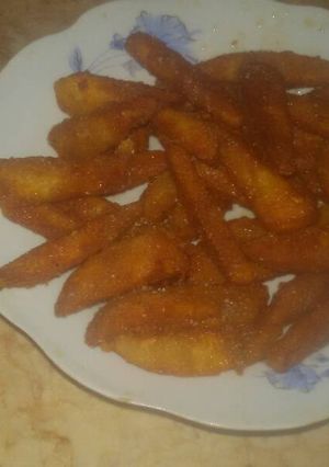 صورة لوصفة بطاطا الودجز🍟🍟