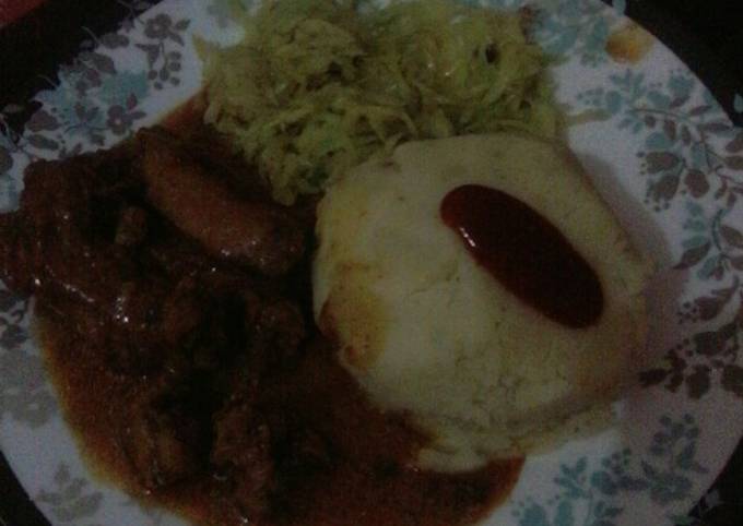 Recipe of Mario Batali Chicken curry with mashed potatoes