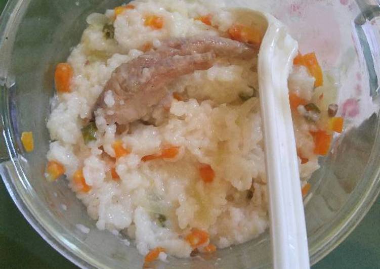 Rahasia Memasak Mpasi 7bln wortel,kacang panjang, labu siam, ceker dan keju yang Enak