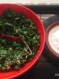 Mooli ke patte ki salad