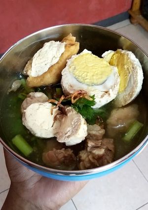 Foto resep Bakso diet.. tanpa tepung.