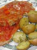 Peceto en salsa de tomate