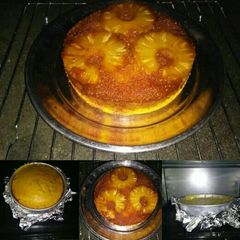 A picture of Pineapple upside down cake.