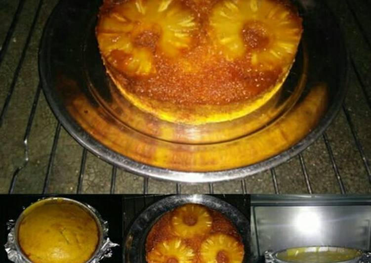 Simple Way to Prepare Homemade Pineapple upside down cake
