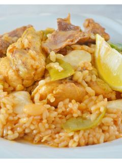 Una foto de Paella. ( Thermomix )