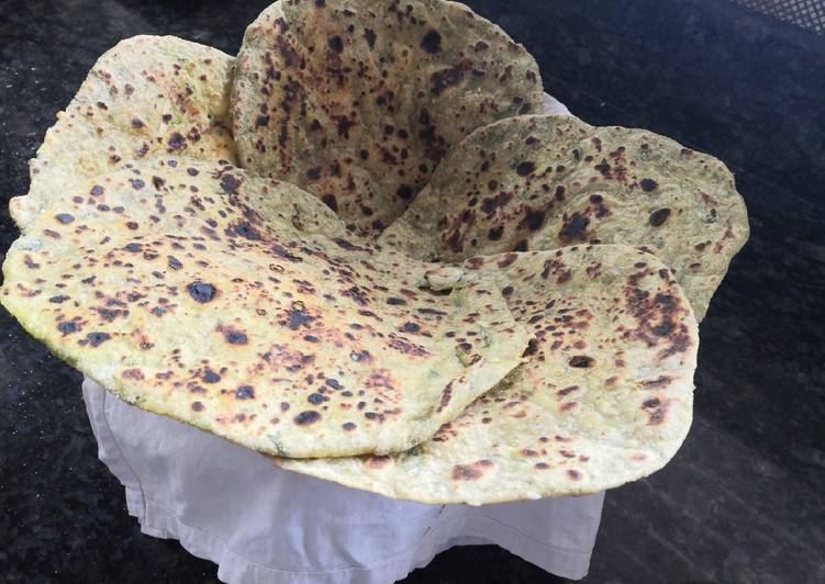 Easiest Way to Prepare Award-winning Methi thepla