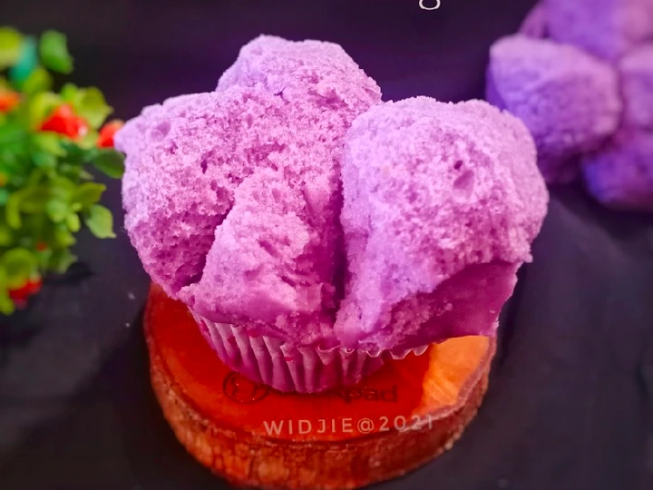 Langkah Gampang Membikin Resep Bolu Mekar Ubi Ungu yang Sempurna Anti Ribet, Bisa Manjain Lidah