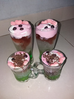 Foto resep Moctail melon strawberry