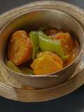 ডালের বড়া দিয়ে ঝিঙ্গের ঝোল (Ridge Gourd curry with Lentil Dumplings in Bengali)
