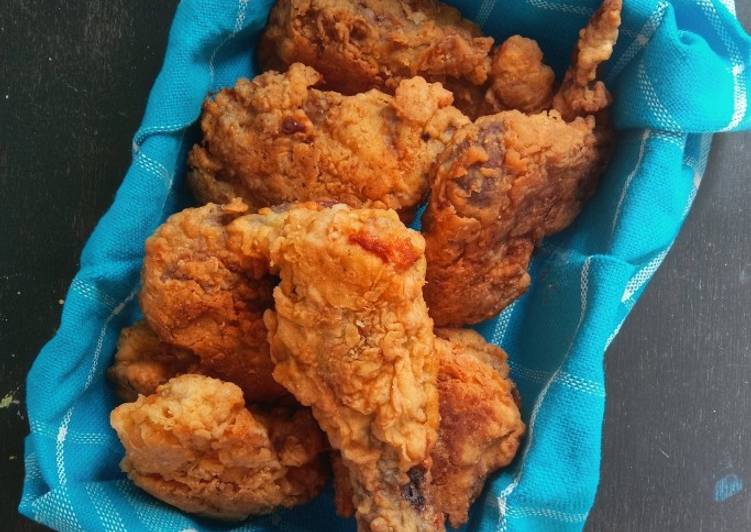 Resep Ayam Geprek Goreng (ala Bensu), Enak Banget