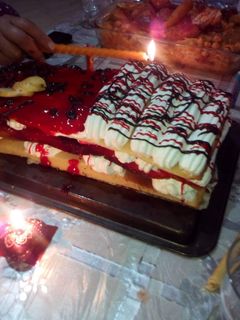صورة لوصفة كعكة خفيفة ورائعة صيفية 😍🤩😋😘