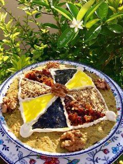 عکسی از دستور کشک بادمجون