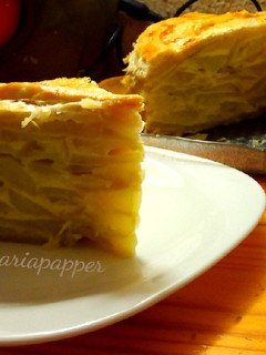 Una foto de Tortilla española con hojaldre