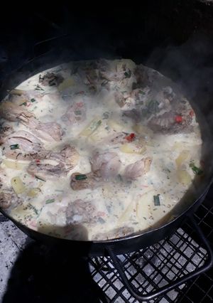 Una foto de Pollo al disco