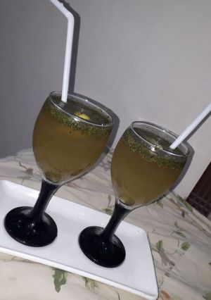 A picture of Mint lemonate # ilovepakistan.