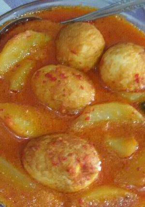 Foto resep Balado Telor Kentang