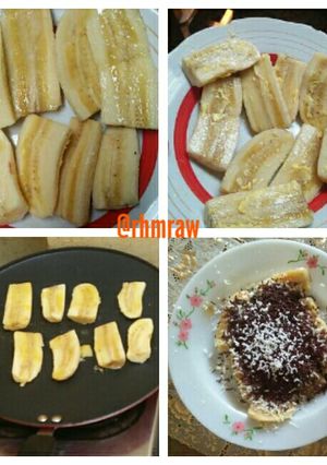 Foto resep Pisang Bakar Keju Meses