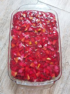 عکسی از دستور کیک یخچالی