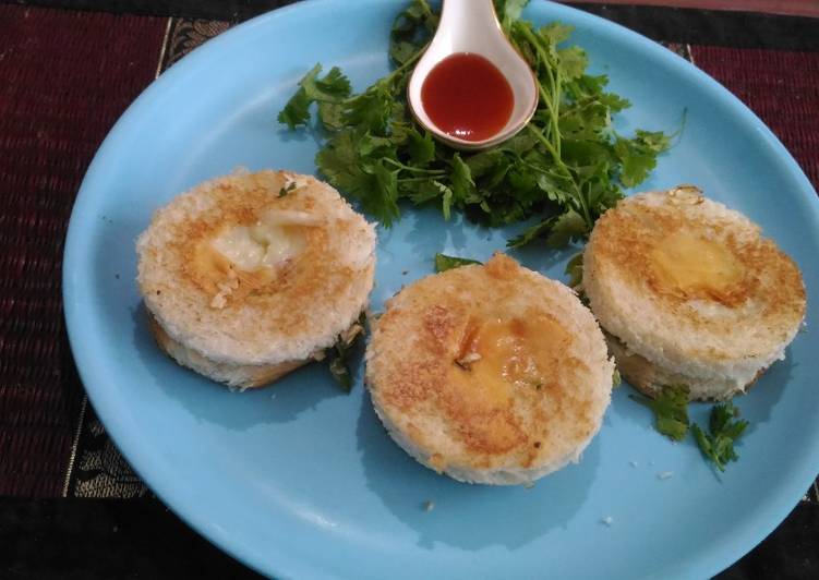 How to Summer Appetizing Cheese bread disc
