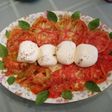 Ensalada de jitomate y burrata