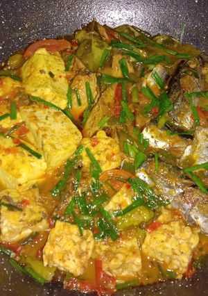 Foto resep Seng geseng cuko cakalan tahu tempe  khas madura