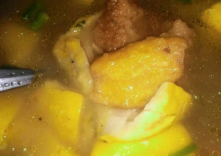 Sop tahu baso ayam asiikk