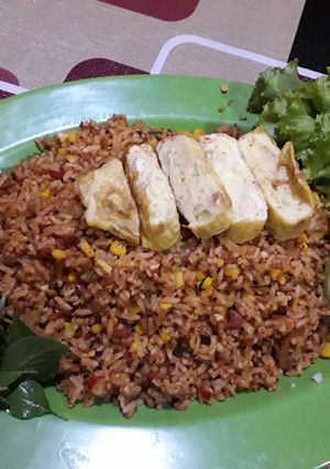 Foto resep Nasi goreng kornet jagung